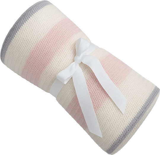 Kikka Boo Blanket Nursery Swaddling Blankets Knitted Multicolour 75x100cm