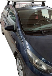 Menabo Μπάρες Οροφής Αλουμινίου για Peugeot 108 2014-2021 (Σετ με πόδια)