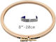 Wooden Beech Embroidery Hoop Elbesse