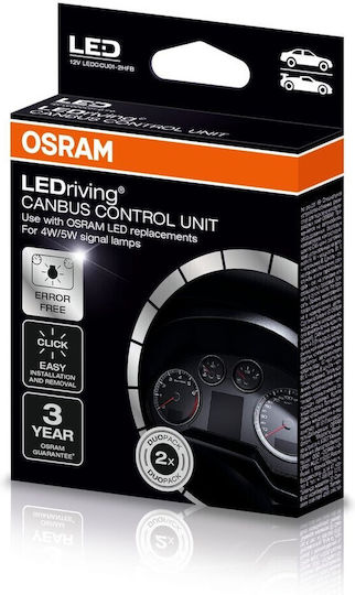Osram Rezistențe Canbus Led 5w Ledccu01 Anulare Eroare Pentru Becuri și Plăcuțe Set 2 Bucăți