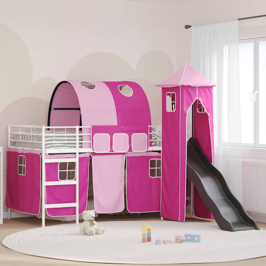 Pat Semi Dublu Lofts Pentru Saltea 107x200cm