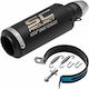 Motorcycle Exhaust End