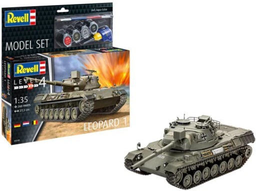 Revell Φιγούρα Μοντελισμού Τανκ σε Κλίμακα 1:35 με Κόλλα και Χρώματα 38.4x36.5x6.5εκ.