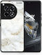 White Gold Marble OnePlus 12 Mobile Phone Case