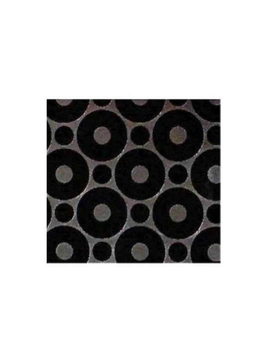 Espiel Untersetzer Stoff Black - White 10x10cm 1Stück
