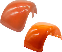 Partea din spate Piesă din Plastic Motocicletă Portocaliu 1buc