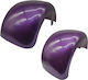 Back Motorcycle Plastic Part Purple 1pcs
