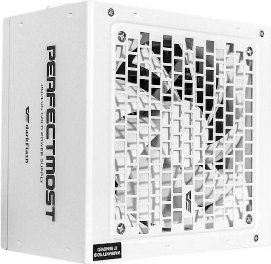 Darkflash 1050W Weißes Netzteil für Computer Voll Verkabelt
