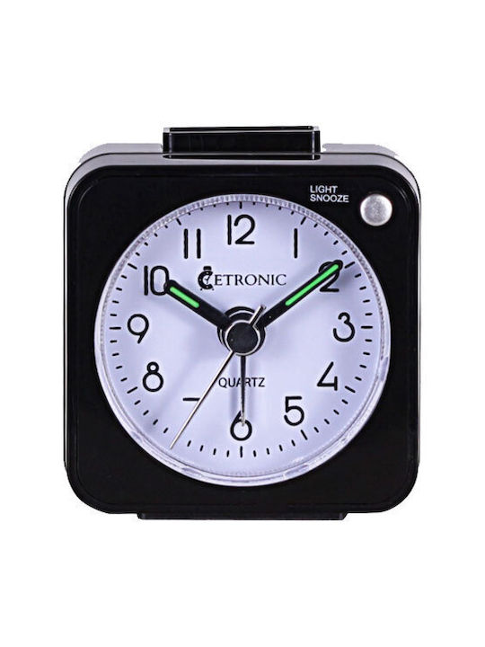 Cetronic IM5508 Tischuhr mit Zeigern Schwarz