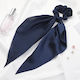 Satin Scrunchie Hair Elastic Scarf Blue Maren