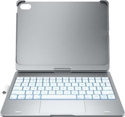 Typecase Flexbook Touch Флип Капак с Клавиатура (iPad 2022 10.9'' / iPad 2025 11") Бял Typecase Flexbook Touch Флип Капак с Клавиатура (iPad 2022 10.9'' / iPad 2025 11") Бял