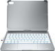 Typecase Flexbook Touch Klappdeckel mit Tastatur in Internationales Englisch Weiß (iPad 2022 10,9 Zoll / iPad 2025 11")