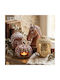 Espiel Ceramic Horse Head Terracotta 19x10x24cm Espiel Ert303k2