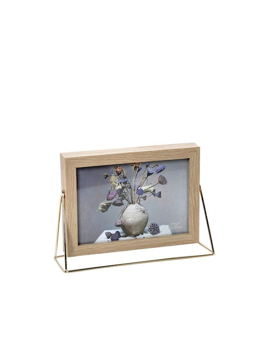 Espiel Wooden Photo Frame With Gold Frame