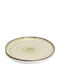 Espiel Terra Plate Shallow made of Porcelain Green with Diameter 21cm