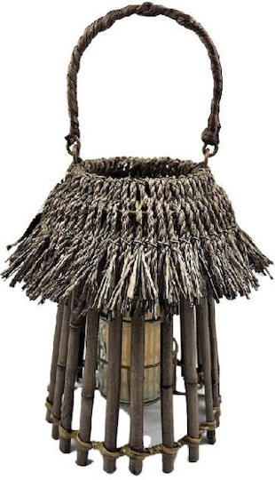 Espiel Laterne Bamboo Braun 10x16x24cm 1Stück