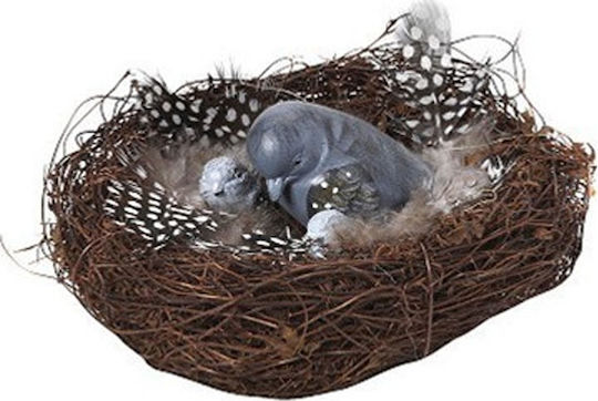 Espiel Easter Bird Polyresin Blue 9x5.5x9cm