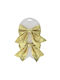 Decorative Bow Set 2 Pieces Spangly Gold 14x14cm Iliadis 74901 Set 6 Pieces Gold Iliadis Il_74901