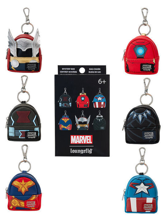 Loungefly Marvel Avengers Mini Backpack Keychain Mystery Box 12 Pieces