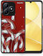 Candy Cane Realme Note 50 Θήκη
