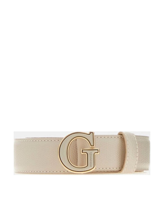 Guess Γυναικεία Ζώνη Μπεζ