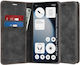Techsuit Confy Cover Book Schwarz für Nothing Phone (3a) Lite