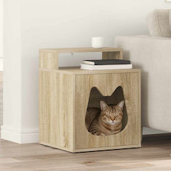 Vidaxl Cat House Sonoma 42.5 x 40 x 53.5 cm Eng...
