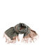Women's Wool Scarf Khaki