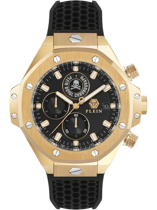 Philipp Plein Chrono Royal Ανδρικό Ρολόι 46mm Μ...