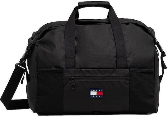 Tommy Hilfiger Reisetasche Schwarz Stoff