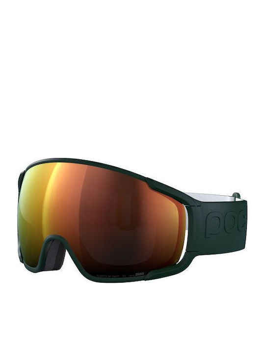 Poc Ski & Snowboard Goggles Kids Green with Lens in Green Color