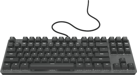Nubi NK87 Гейминг Механична Клавиатура Без ключове с G3MS Sapphire суичове и Подсветени клавиши (Английски US) Черен