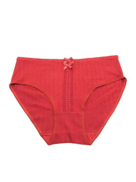Hana Cotton Women's Briefs Terra Cotta