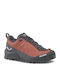 Salewa Wildfire Leather 2 Women's Hiking Shoes Waterproof with Gore-Tex Membrane Red