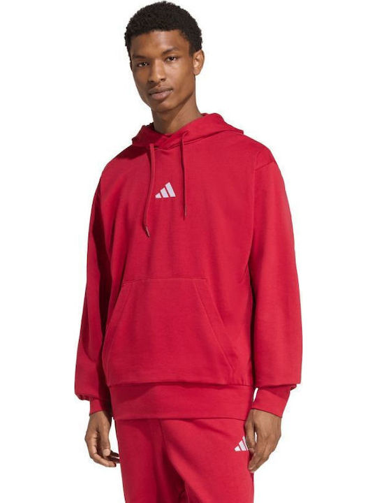 Essentials Φούτερ με Κουκούλα Red