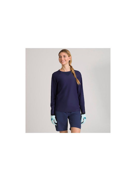 Rossignol Damen Lange Ärmel Fahrradtrikot Mountain Bike Blau Rossignol Damen Lange Ärmel Fahrradtrikot Mountain Bike Blau