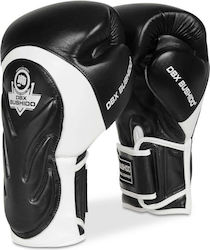 DBX Bushido Boxing Gloves Leather for Match White