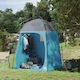 vidaXL Summer Camping Tent Toilet Blue 160x160x...