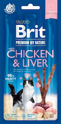 Brit Premium Cat Στικς Chicken & Liver 3pcs X 6gr Brit Premium Cat Στικς Chicken & Liver 3pcs X 6gr