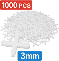Kreuzfliesen-Abstandhalter Für Fliesenabstandhalter Mit 3mm Dicke 1000 Stück Gc-accessories