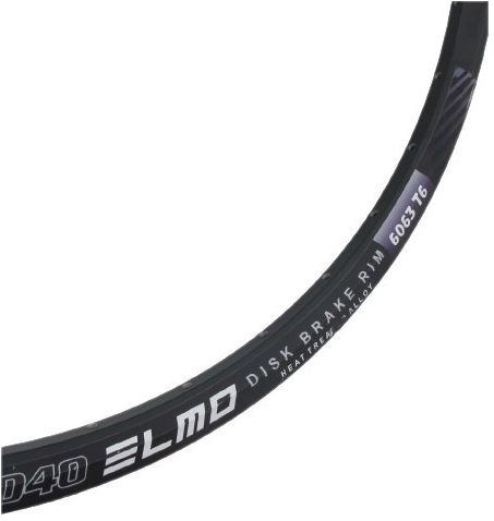 Elmo Aluminum Bicycle Rim 28” Double Wall 36 Holes Disc Brake Black