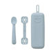 Interbaby Baby Set with Spoons made of Silicone...