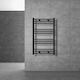 LuxeBath Electric Towel Rail 300W 80x60cm Black