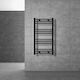LuxeBath Electric Towel Rail 300W 80x50cm Black