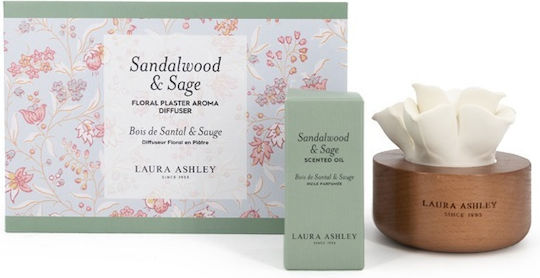 Ароматен Дифузер За Дома Scented Flower Сандалово Дърво И Мащерка 10мл Laura Ashley A2390 00055840