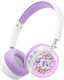 XO BE57 Kabellose Bluetooth Kinder Über Ohr Kopfhörer Lila