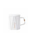 Mug Ceramic with Lid Brown 320ml