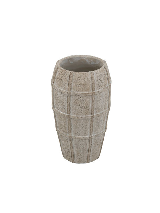 Artekko Διακοσμητικό Βάζο Beton Beige 18x18x30.5cm 1Stück