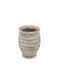 Artekko Decorative Vase Beige 24x24x33cm