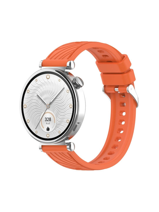 Strap Silicone Orange (Huawei Watch GT4/GT5 41mm / GT5 Pro 42mm)